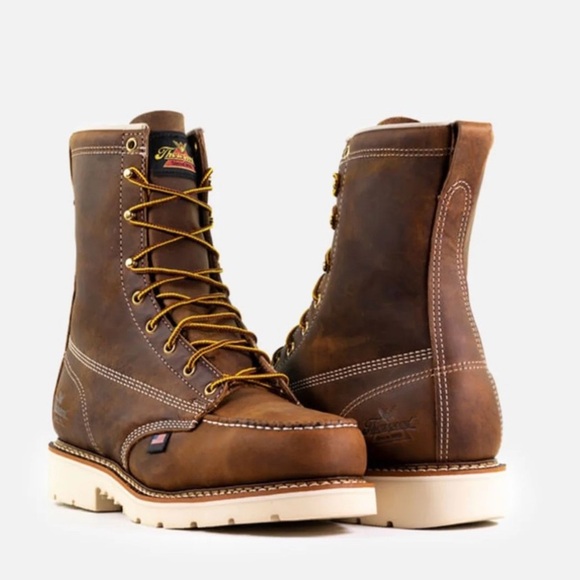 Thorogood American Heritage 8” Steel Toe Work Boots Size 9.5 D NWT main image 4